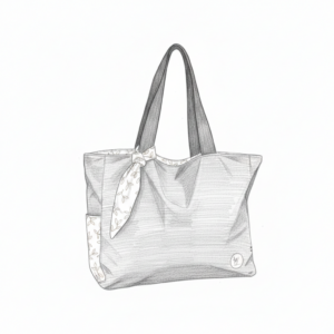 Créez votre sac cabas personnalisé, format sac à main - "L'Intemporel"